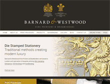 Tablet Screenshot of barnardandwestwood.com